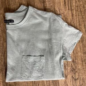Abercrombie Blue T-Shirt with Pocket